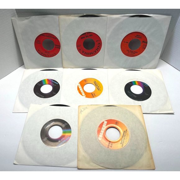 Marty Robbins Country Records 45 RPM Lot 8 Different Records Instant Collection - Picture 6 of 6